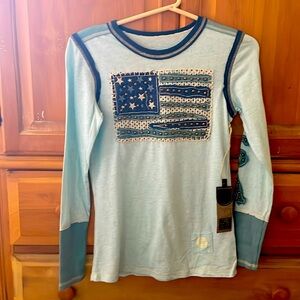 Double D Ranch, NWT, long sleeve tee, XS